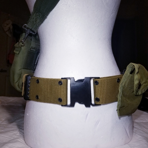 Mlitary Tactical Nylon Polyester Army Webbing Belt - Picture 2 of 8